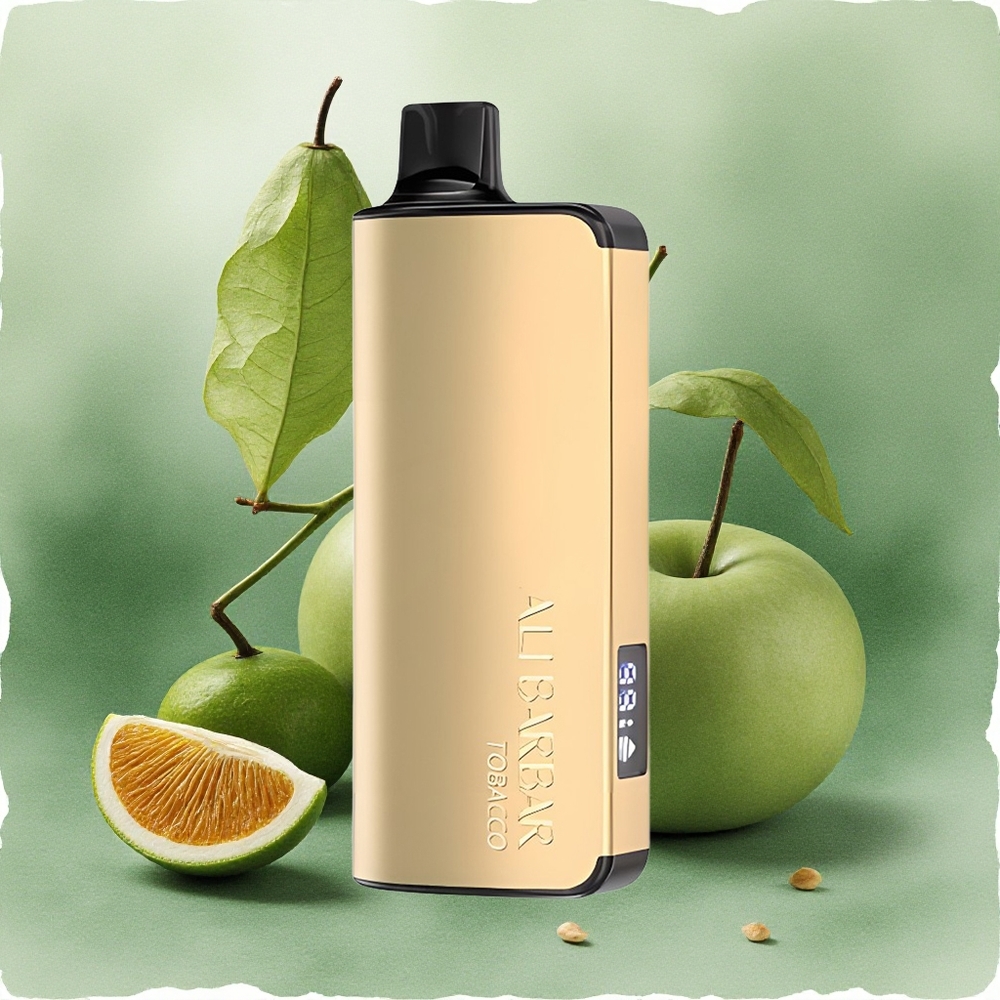 Alibarbar Ingot 9000 Puffs LED Display 22ml Non Rechargeable Tobacco