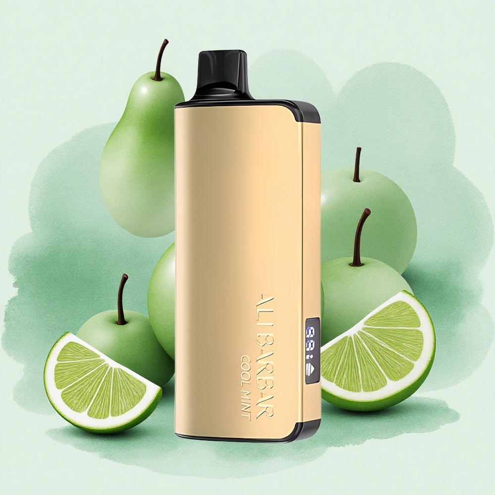 Alibarbar Ingot 9000 Puffs LED Display Cool Mint 2350mAh