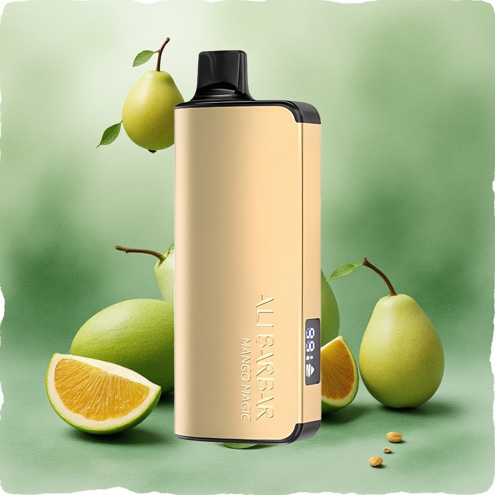 Alibarbar Ingot 9000 Puffs Mango Magic LED Display 2350mAh