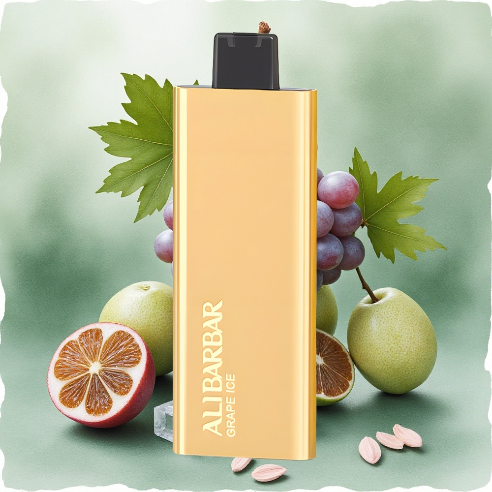 Alibarbar Pandora 7000 Puffs 17ml Grape Ice Disposable Vape