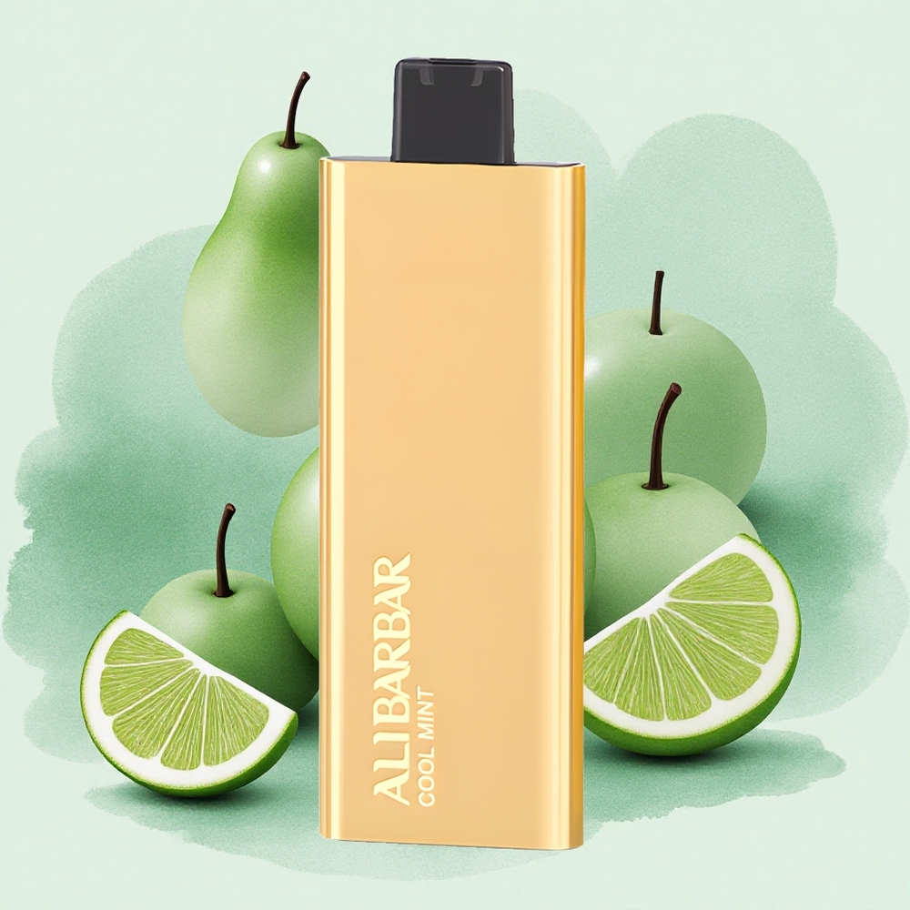 Alibarbar Pandora 7000 Puffs Cool Mint Disposable Vape with 17ml E-liquid