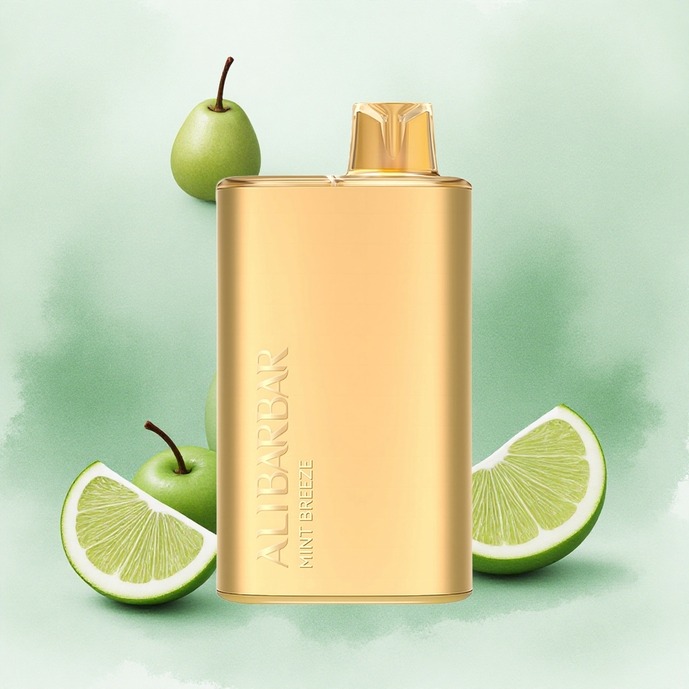 Alibarbar Rich 8000 Puffs Disposable Vape Mint Breeze 20ml Eliquid Capacity