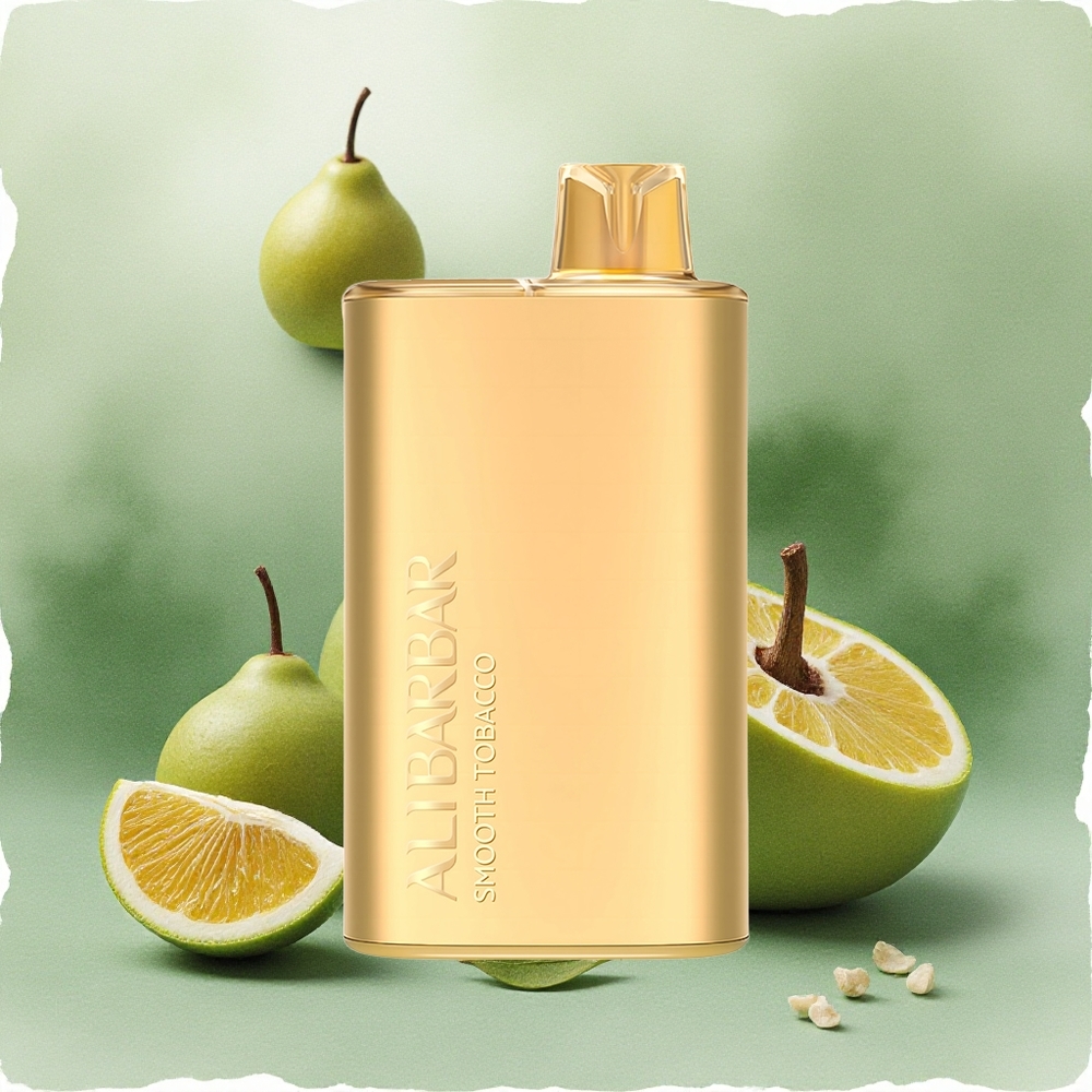 Alibarbar Rich 8000 Puffs Disposable Vape Smooth Tobacco with 20ml E-liquid & 2000mAh Battery
