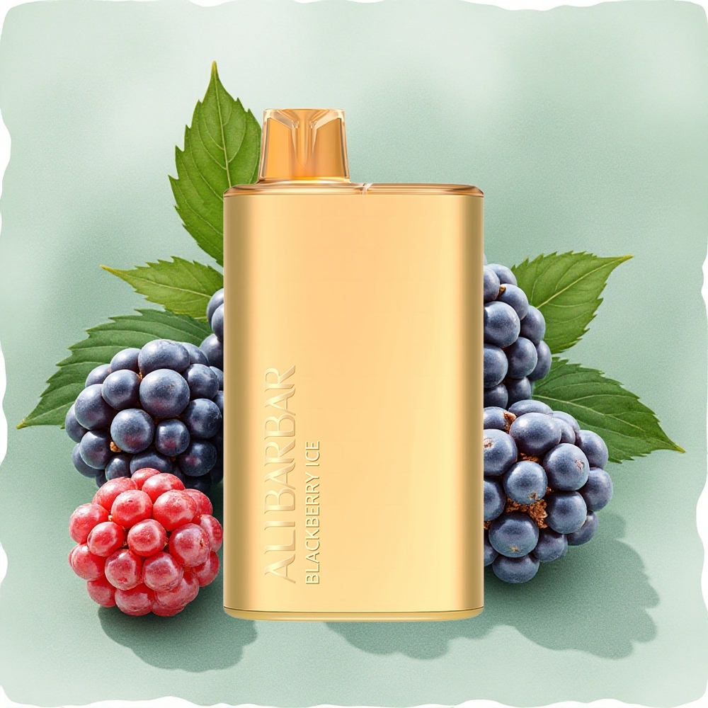 Alibarbar Rich 8000 Puffs Disposable Vape with 20ml E-liquid Blackberry Ice