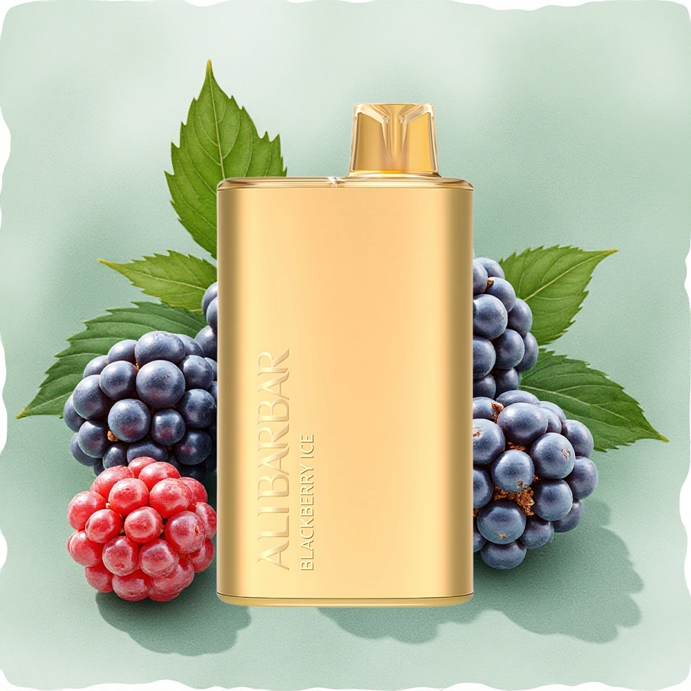 Alibarbar Rich 8000 Puffs Disposable Vape with 20ml E-liquid Blackberry Ice