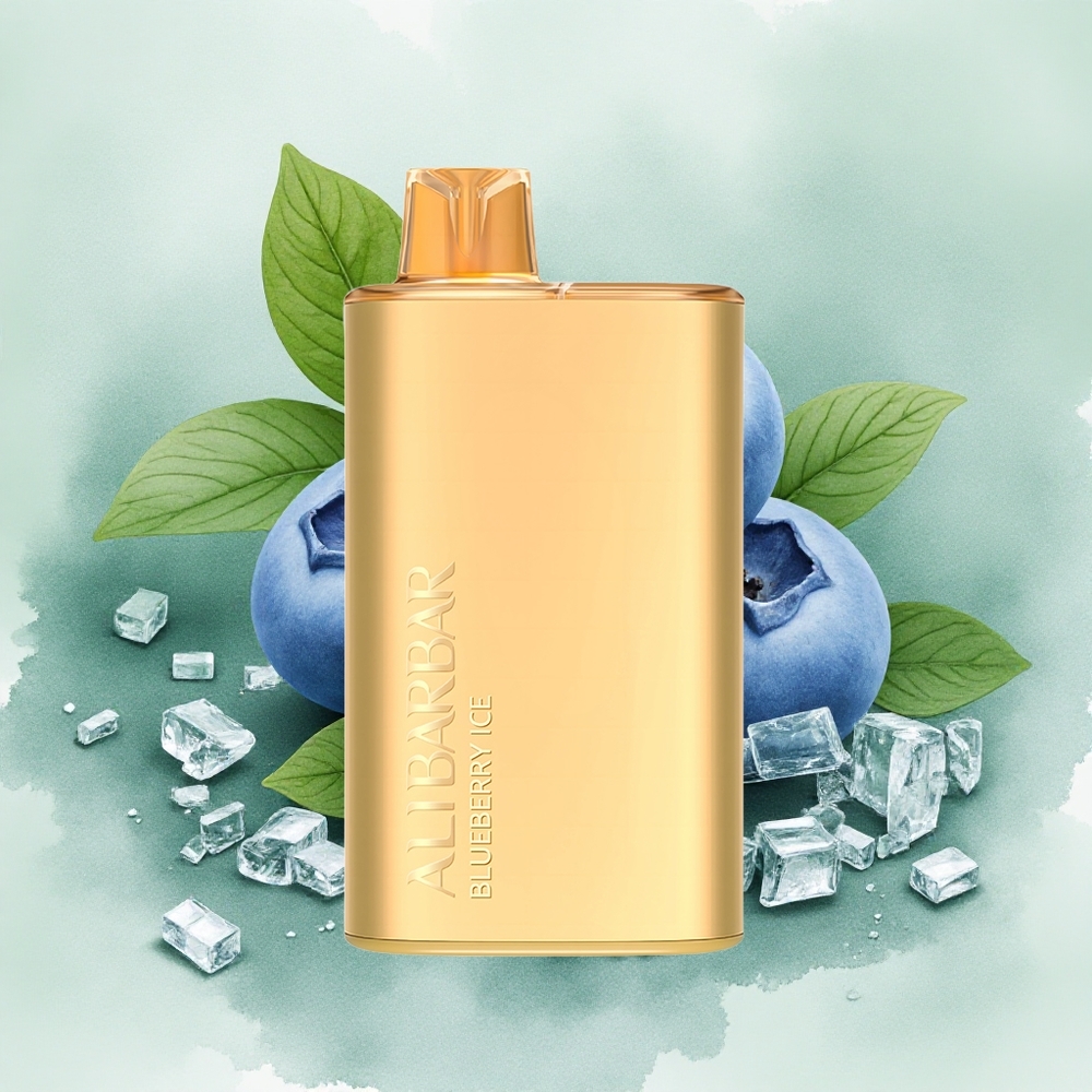 Alibarbar Rich 8000 Puffs Disposable Vape with 20ml Eliquid Blueberry Ice