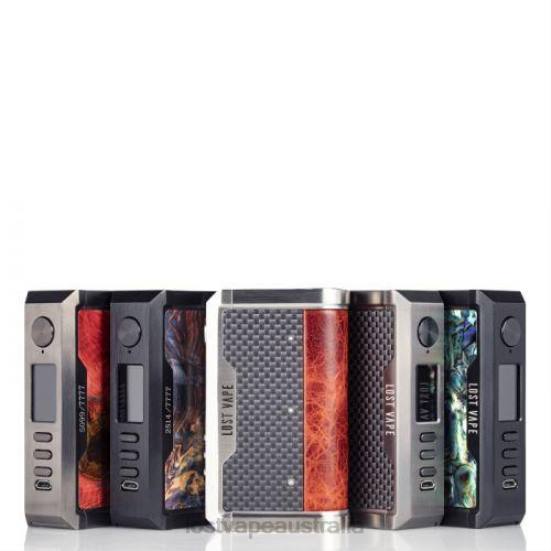 Lost Vape Centaurus DNA250C 200w Mod SS/Cowhide - NZL Abalone Shell - Lost Vape Australia B86J512