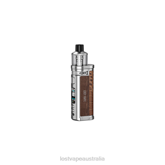 Lost Vape Centaurus Q80 Pod Mod SS Walnut Wood - Lost Vape near me B86J324