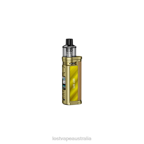 Lost Vape Centaurus Q80 Pod Mod Shiny Gold Eternal Glory - Lost Vape contact Australia B86J325
