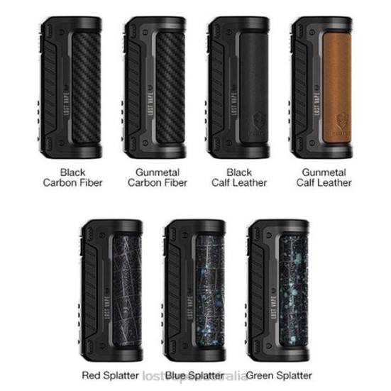 Lost Vape Hyperion DNA 100C Mod 100w 200w Blue Splatter - Lost Vape customer service B86J448