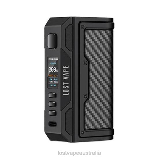Lost Vape Thelema Quest 200W Mod Black/Carbon Fiber - Lost Vape near me B86J14
