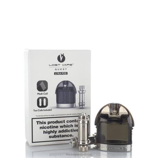 Lost Vape Lyra Pod Cartridge Pack | Coils Included Blue - Lost Vape review Australia B86J390